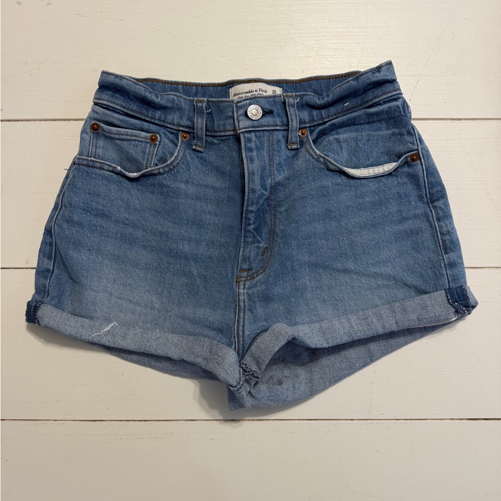Abercrombie & Fitch Mom Jean Shorts
